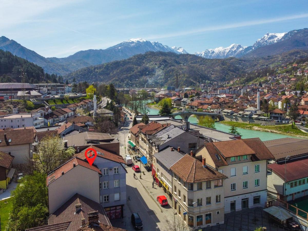 Central Apartment Konjic Exteriör bild